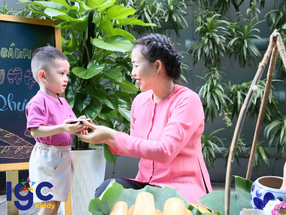 BỮA SÁNG HẠNH PHÚC TẠI TRƯỜNG MẦM NON IGC KIDDY CƠ SỞ TÂN BÌNH