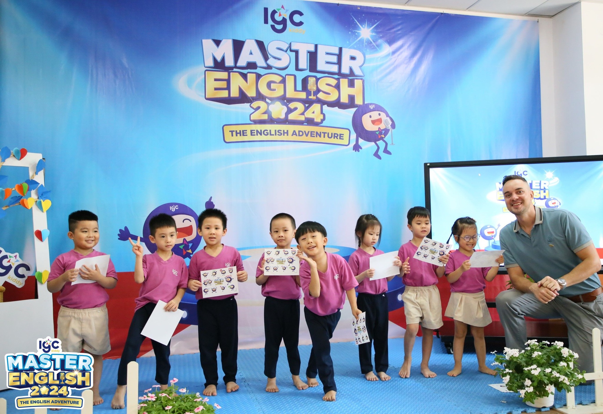 VÒNG CASTING MASTER ENGLISH 2024 TẠI IGC KIDDY CƠ SỞ TÂN BÌNH
