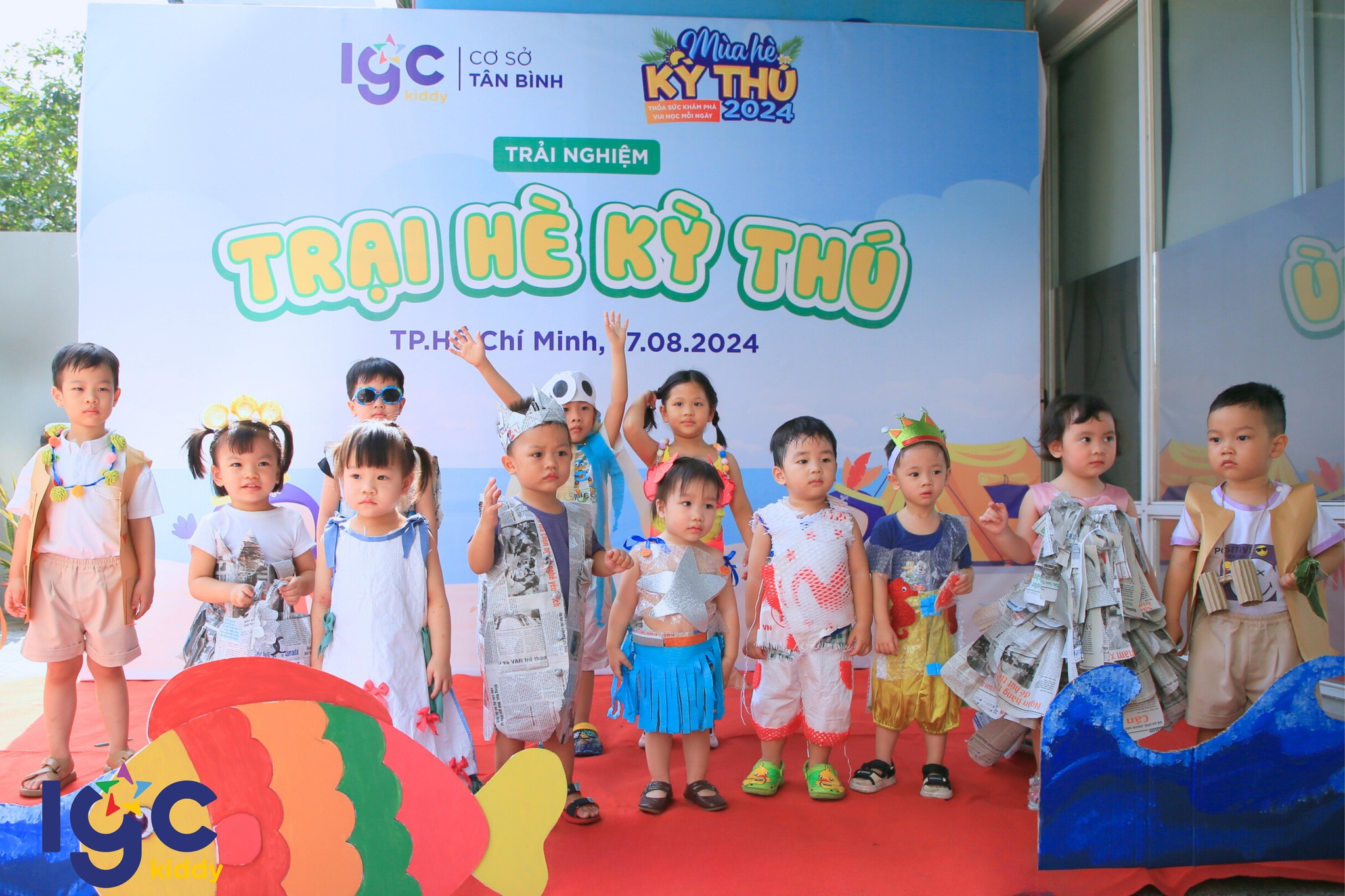 NGẮM NHÌN NHỮNG KHOẢNH KHẮC ĐÁNG YÊU TẠI SỰ KIỆN “TRẠI HÈ KỲ THÚ”