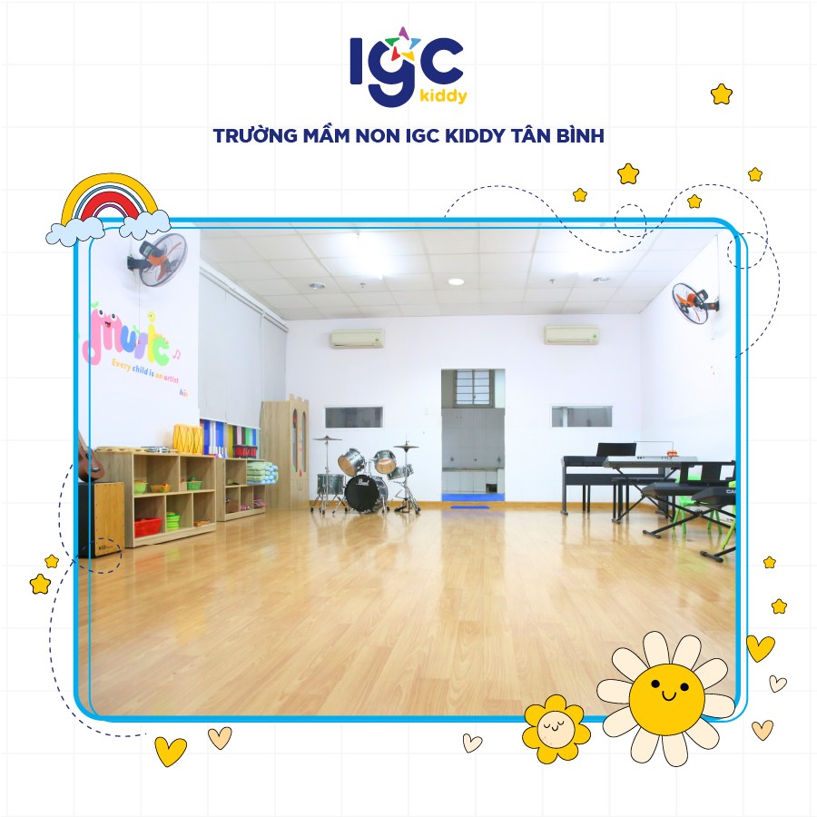 KHÁM PHÁ KHÔNG GIAN HỌC TẬP SÁNG TẠO & HẠNH PHÚC TẠI IGC KIDDY TÂN BÌNH