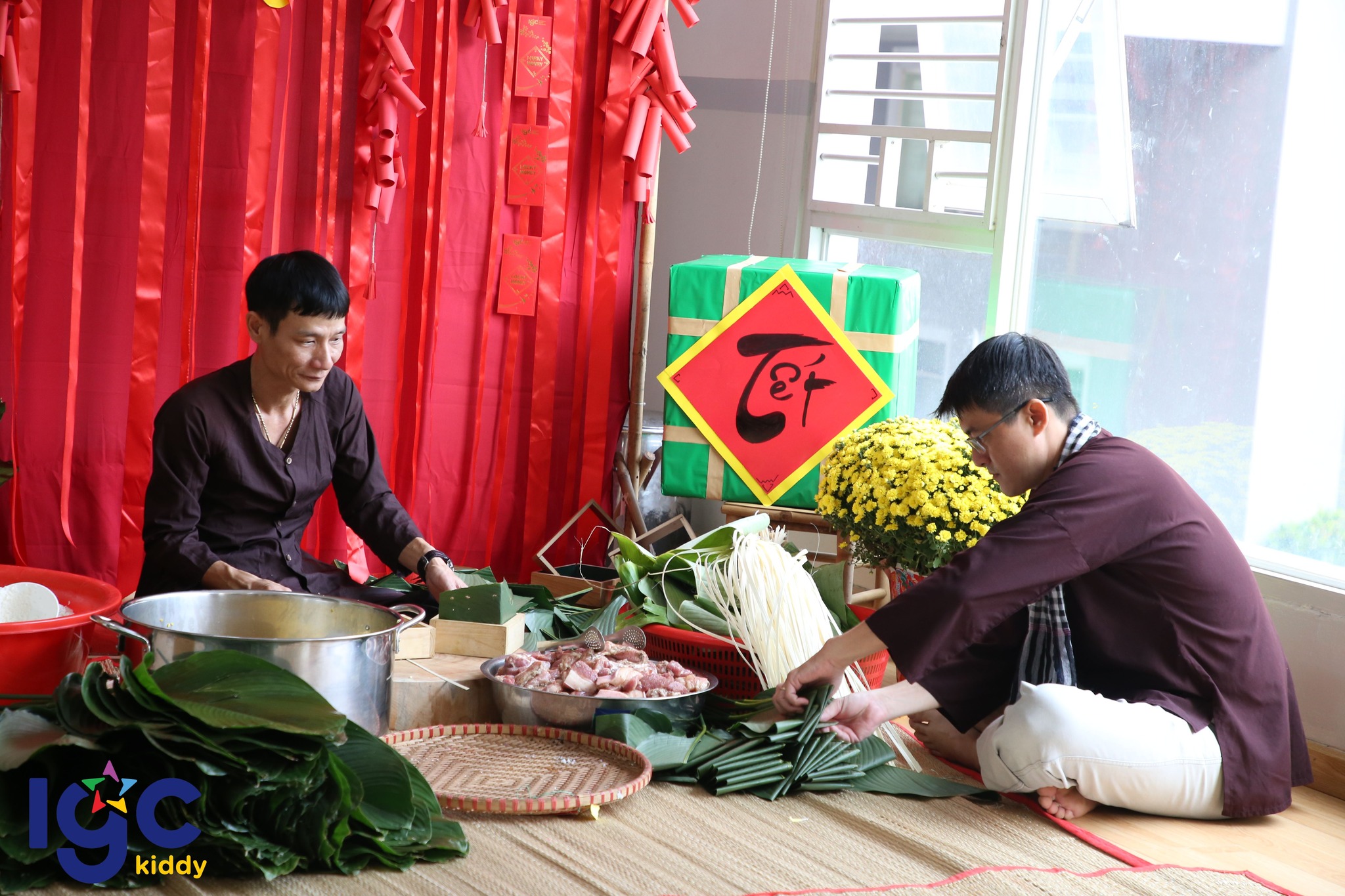 BÁNH CHƯNG XANH - DƯA HẤU ĐỎ, LẠI MÌNH NÓI NHỎ - ĐẾN TRƯỜNG MÌNH CHƠI