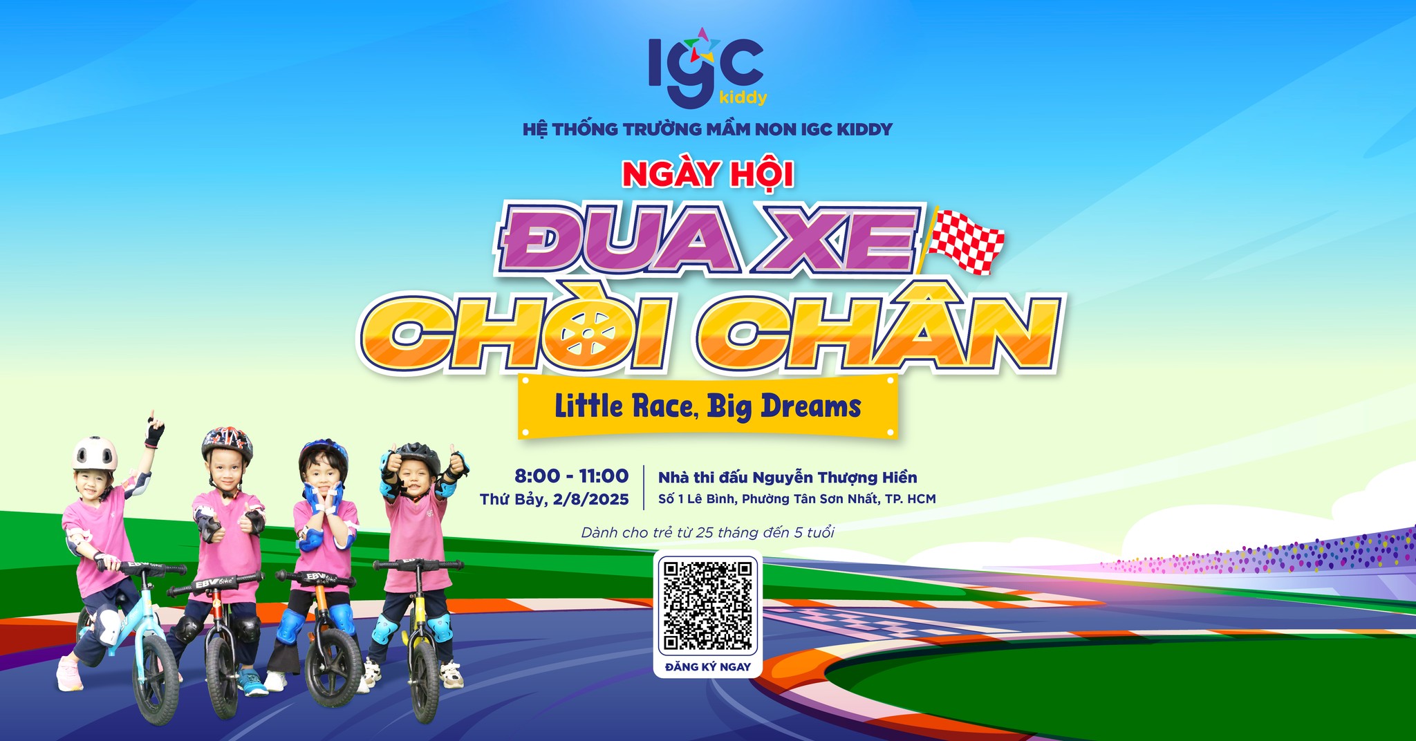 LITTLE RACE – BIG DREAMS: NGÀY HỘI ĐUA XE CHÒI CHÂN DÀNH CHO CÁC TAY ĐUA NHÍ