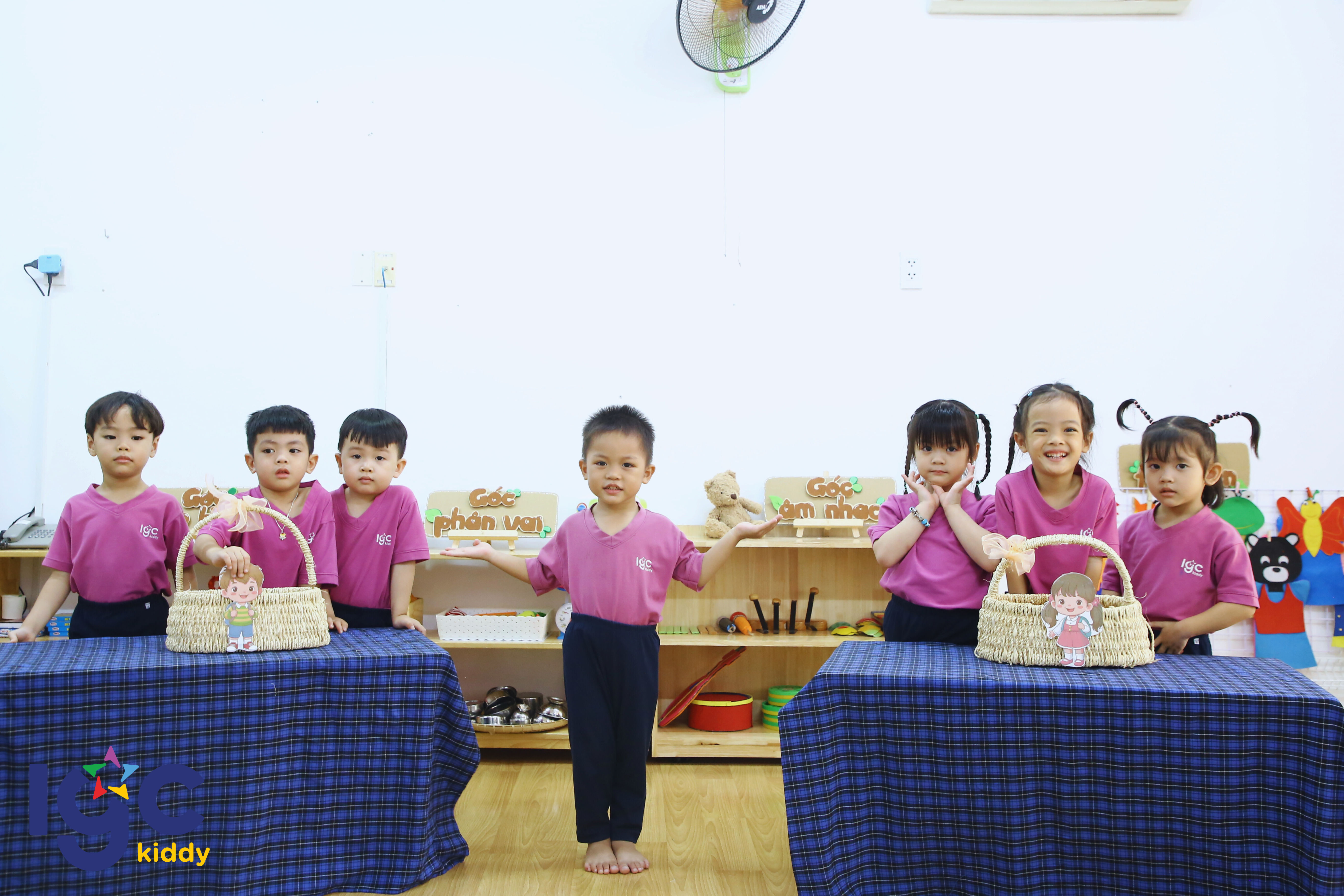 IGC Kiddy Tân Bình – Giúp bé tự tin nhận biết giới tính qua trò chơi