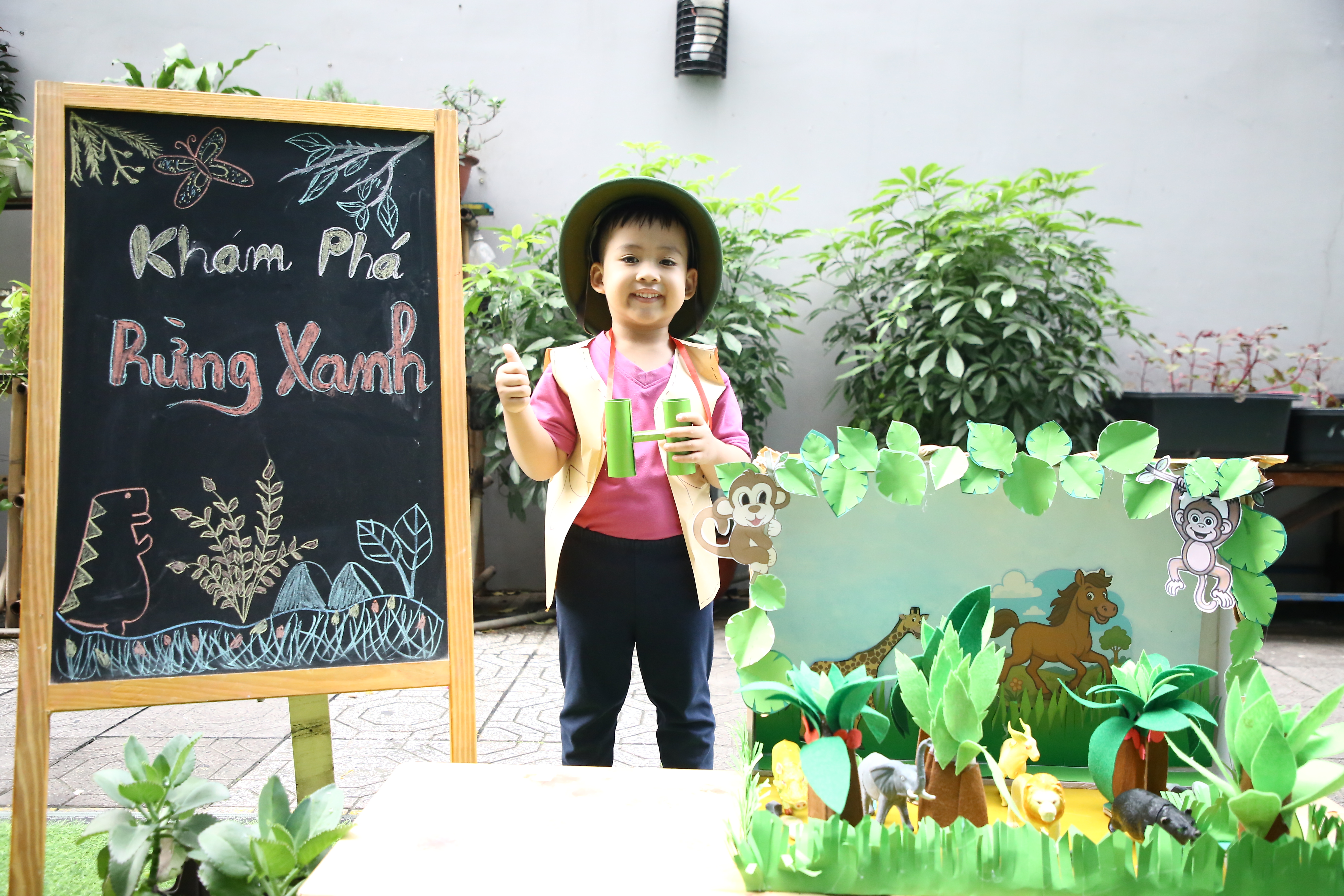 KHÁM PHÁ BÍ ẨN RỪNG XANH – HÀNH TRÌNH HỌC TẬP ĐẦY MÀU SẮC CỦA CÁC NHÀ THÁM HIỂM NHÍ IGC KIDDY TÂN BÌNH