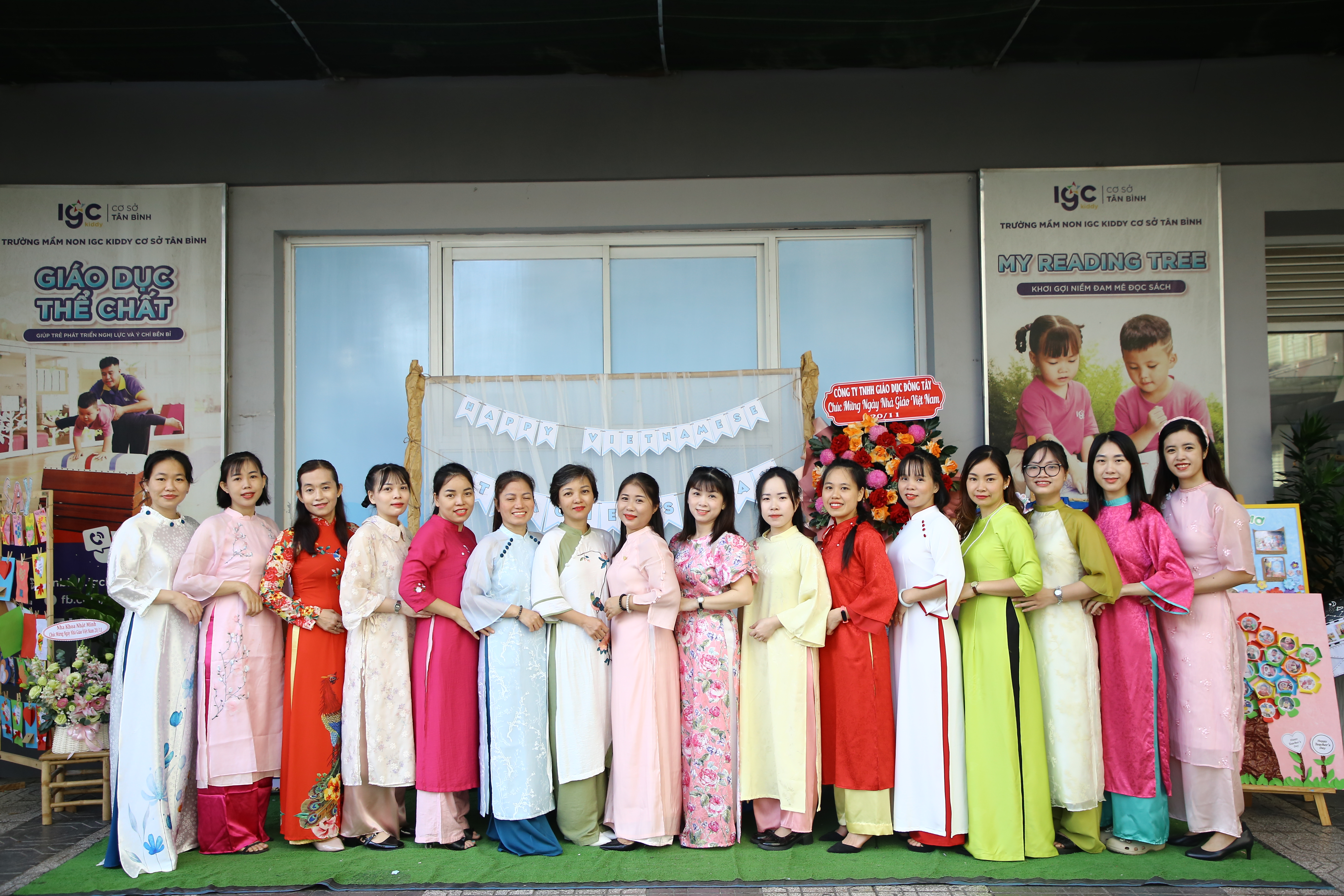 LỄ KỶ NIỆM NGÀY NHÀ GIÁO VIỆT NAM 20/11 TẠI IGC KIDDY TÂN BÌNH