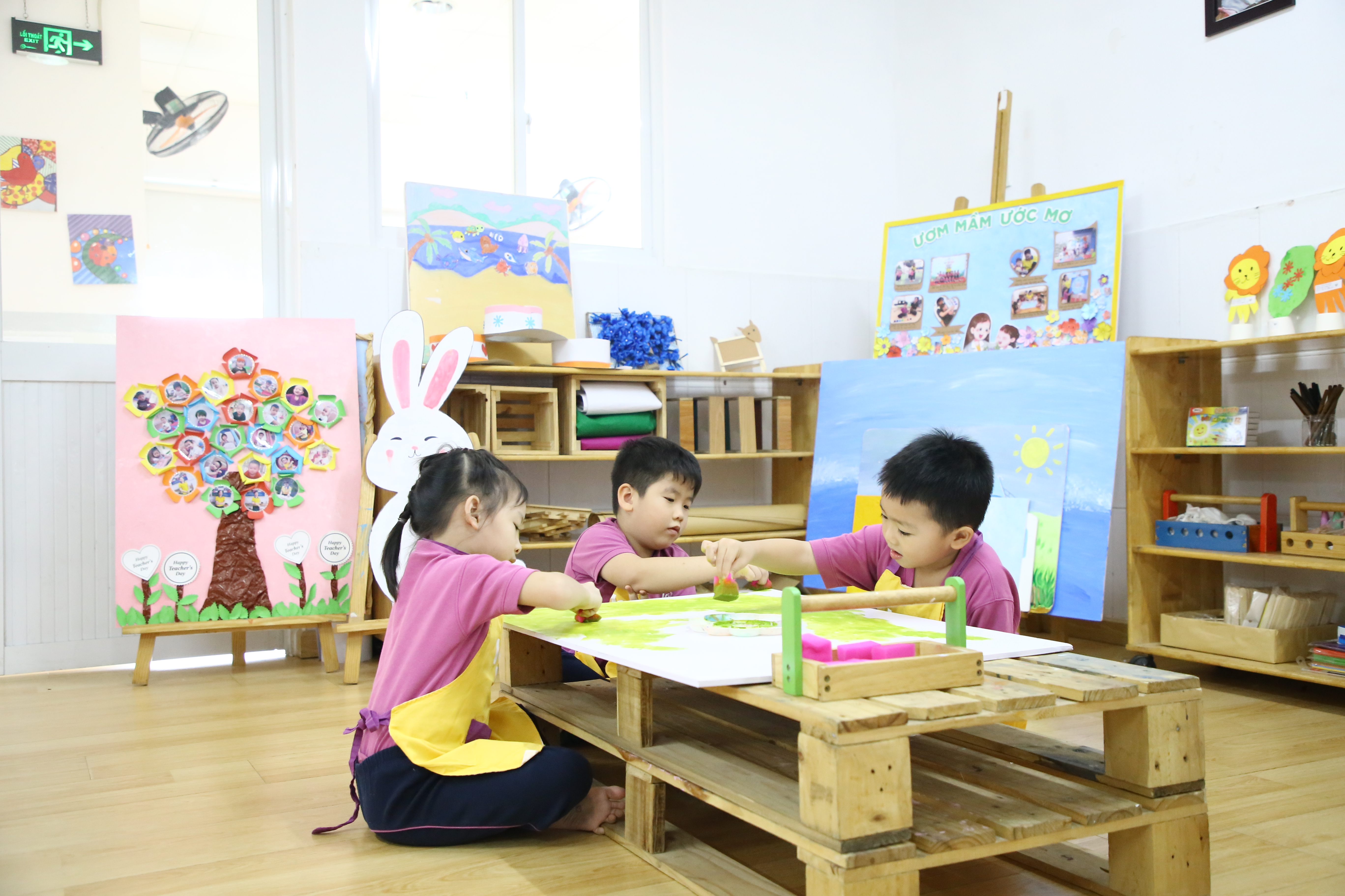 PHÒNG NGHỆ THUẬT – KHÔNG GIAN NUÔI DƯỠNG SỰ SÁNG TẠO TẠI IGC KIDDY TÂN BÌNH