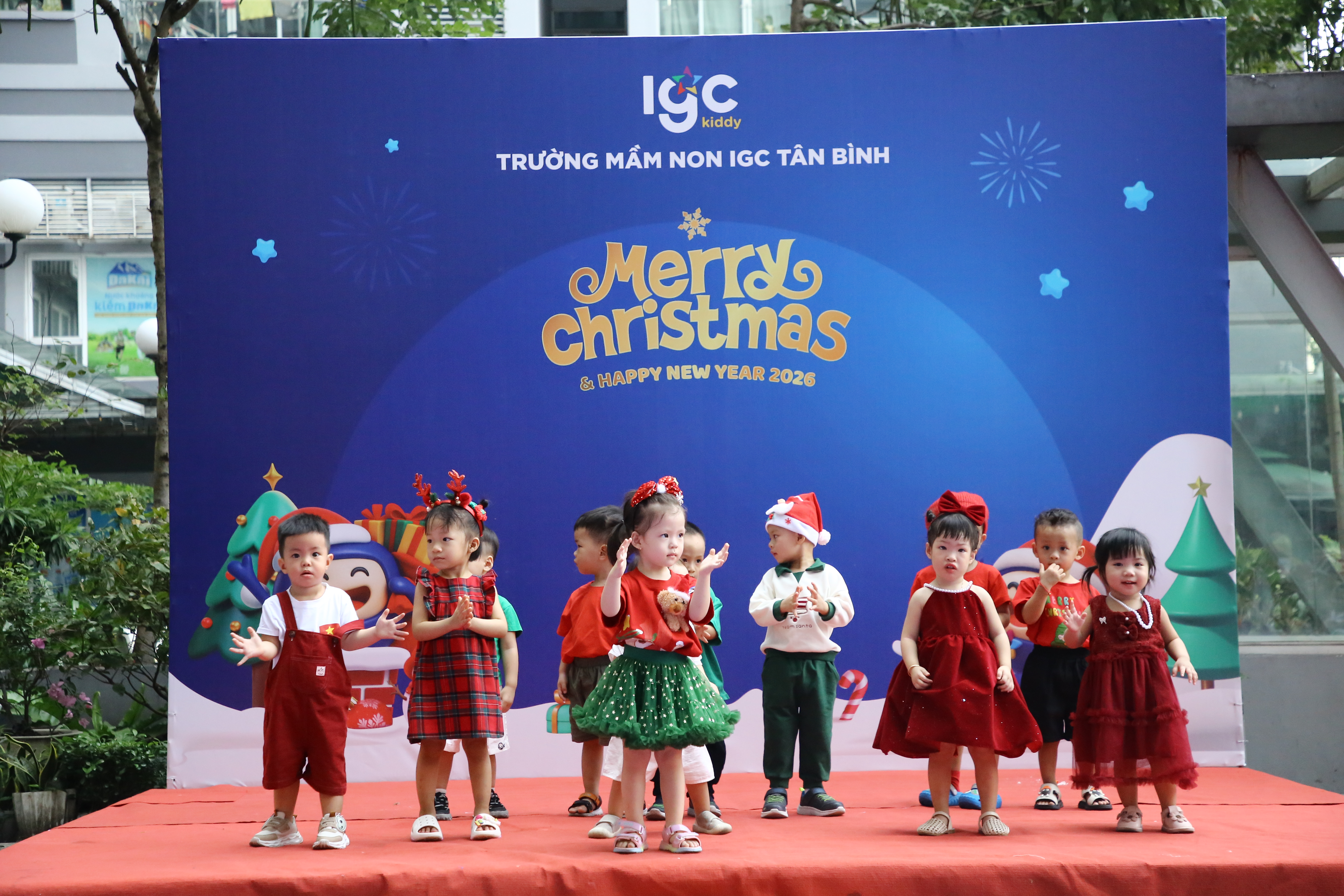 SỰ KIỆN GIÁNG SINH – MÙA YÊU THƯƠNG LAN TỎA TẠI IGC KIDDY TÂN BÌNH