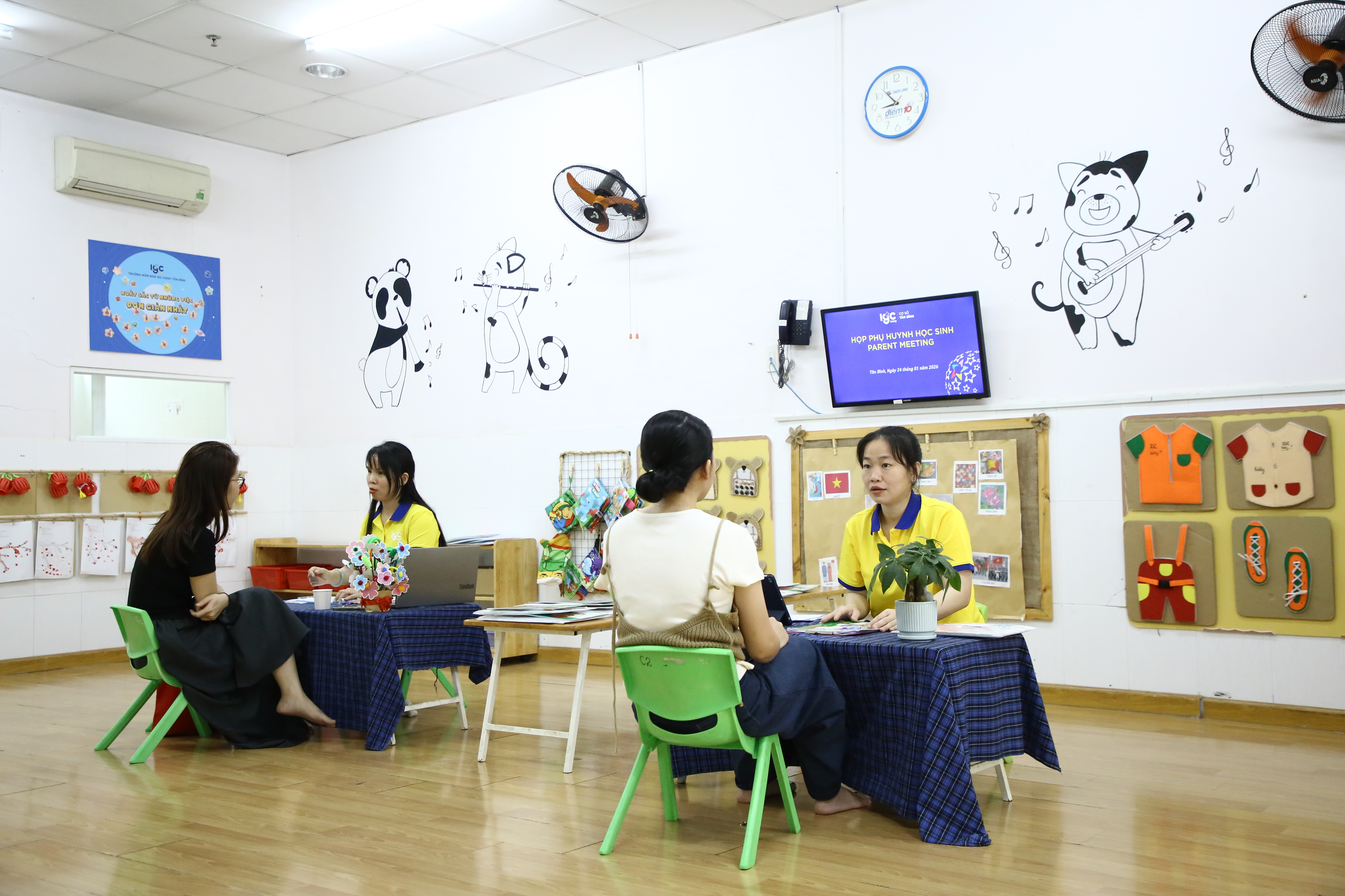 RECAP BUỔI HỌP PHỤ HUYNH HỌC KỲ I – IGC KIDDY TÂN BÌNH