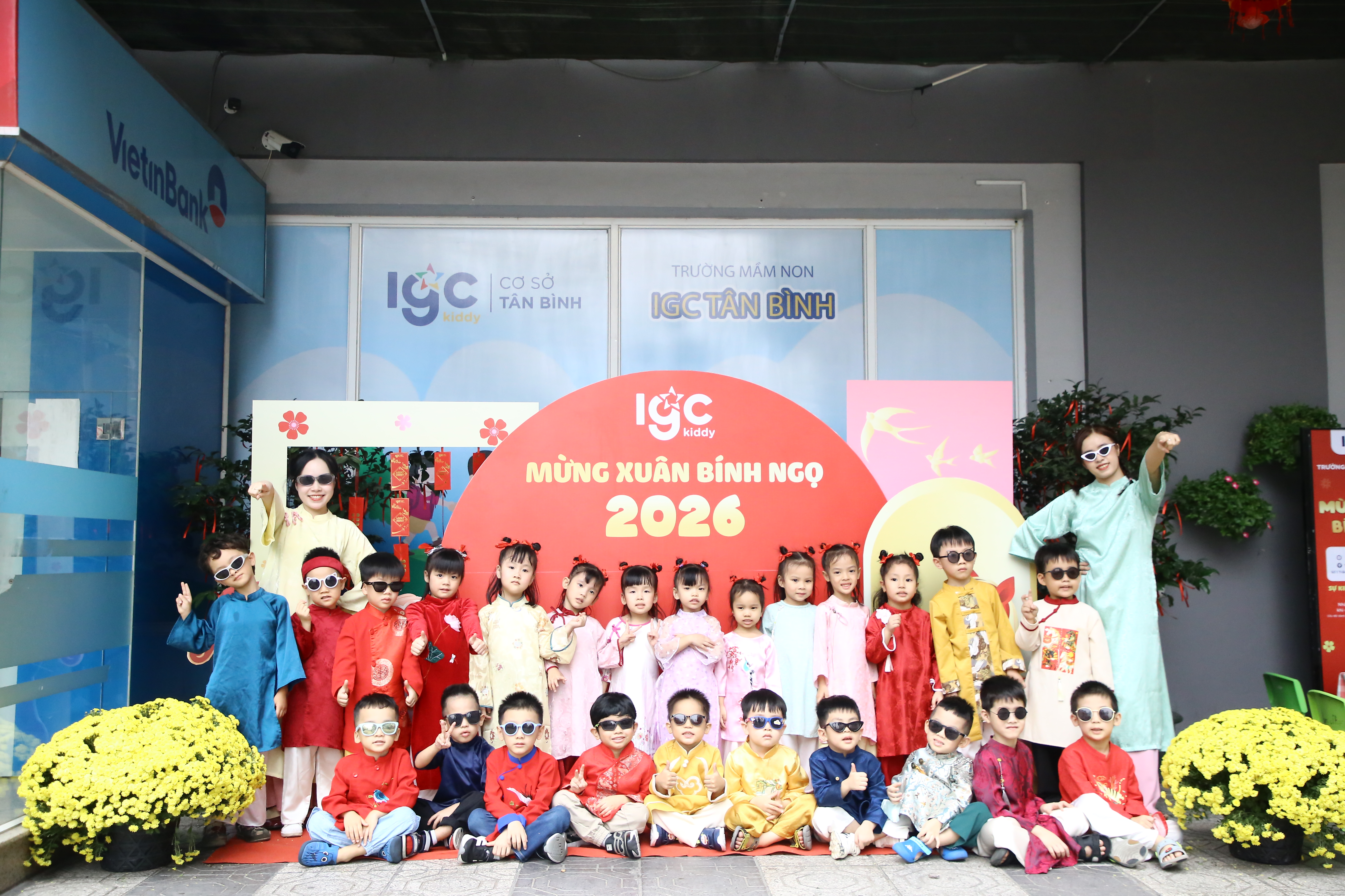 KHÔNG KHÍ TẾT RỘN RÀNG TẠI IGC KIDDY TÂN BÌNH