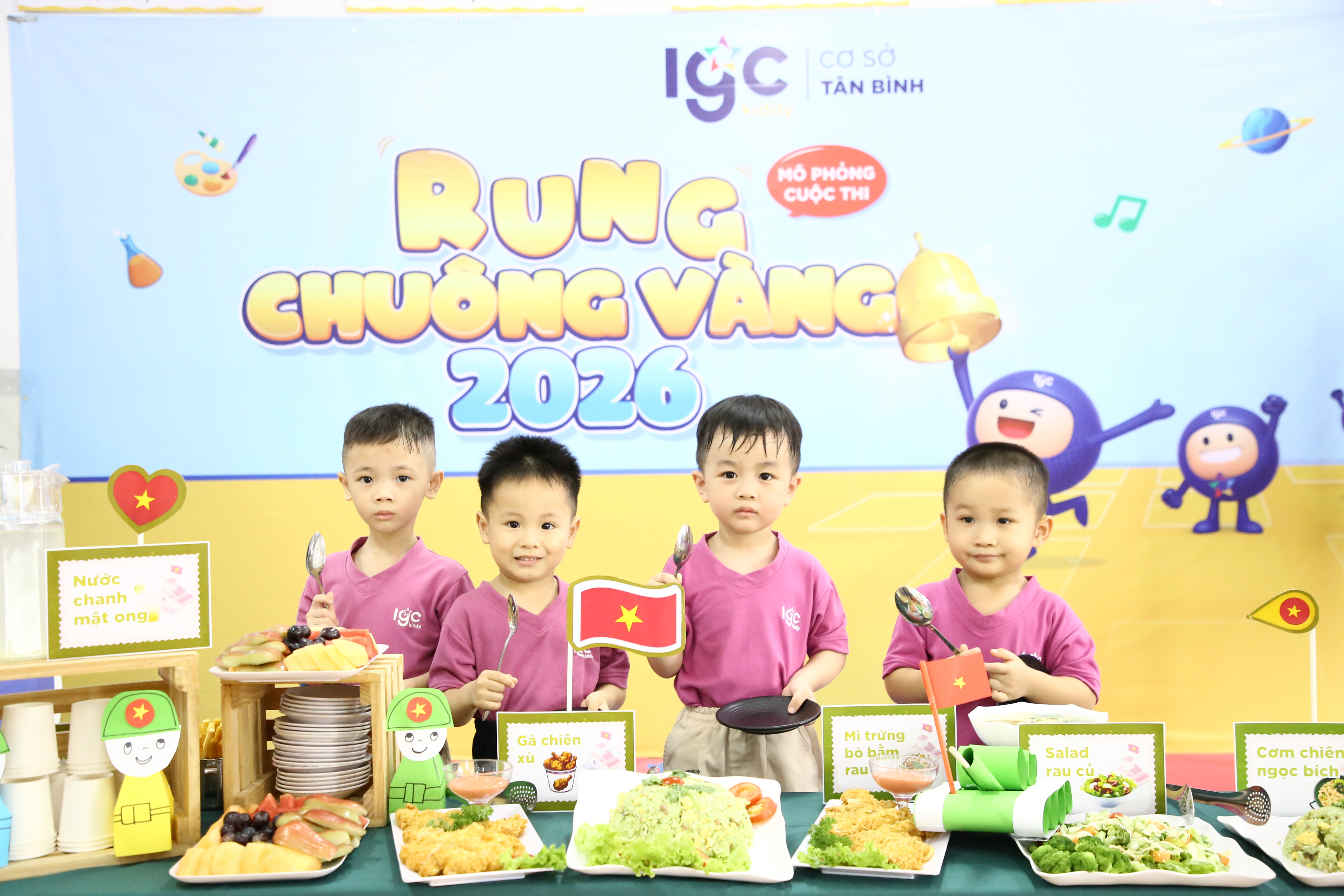 BỮA TIỆC BUFFET THÁNG 4 – KHI MỖI BỮA ĂN LÀ MỘT TRẢI NGHIỆM HẠNH PHÚC CỦA CON TẠI IGC KIDDY TÂN BÌNH