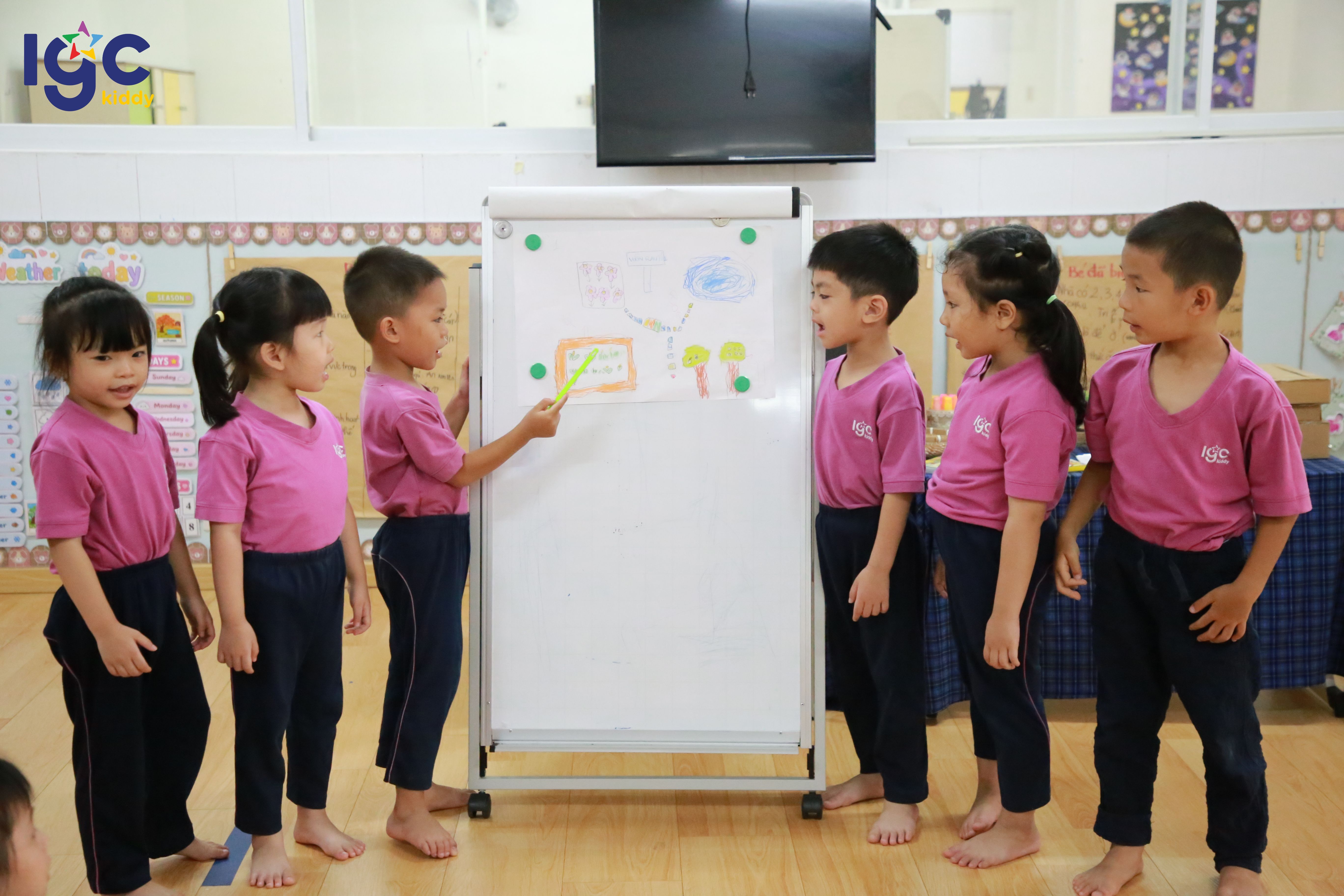[IGC KIDDY TÂN BÌNH] KHI KHU VƯỜN NHỎ TRỞ THÀNH MỘT LỚP HỌC LỚN CỦA CON