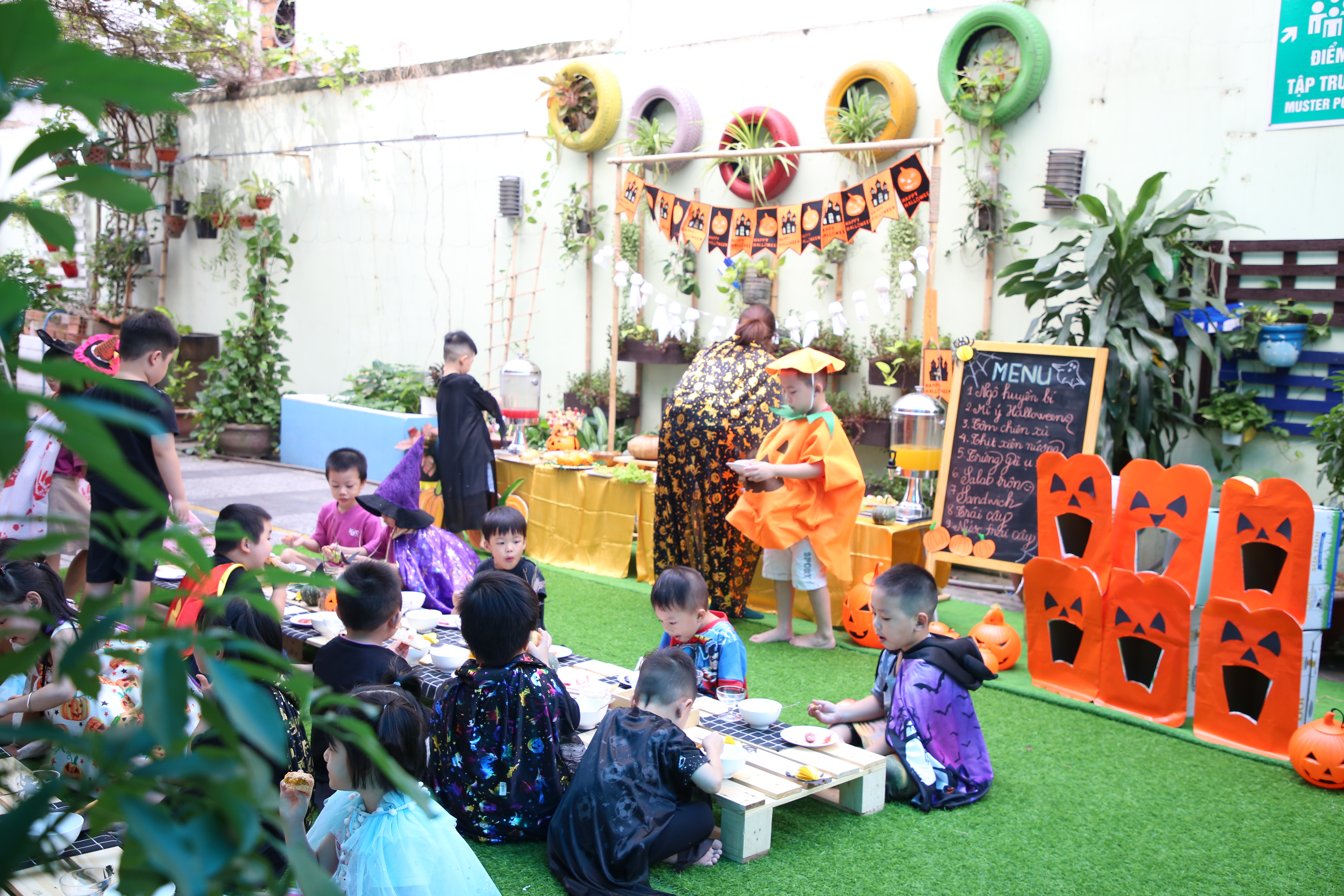 ĐỘC ĐÁO VỚI LỄ HỘI HALLOWEEN TẠI IGC KIDDY - CƠ SỞ TÂN BÌNH