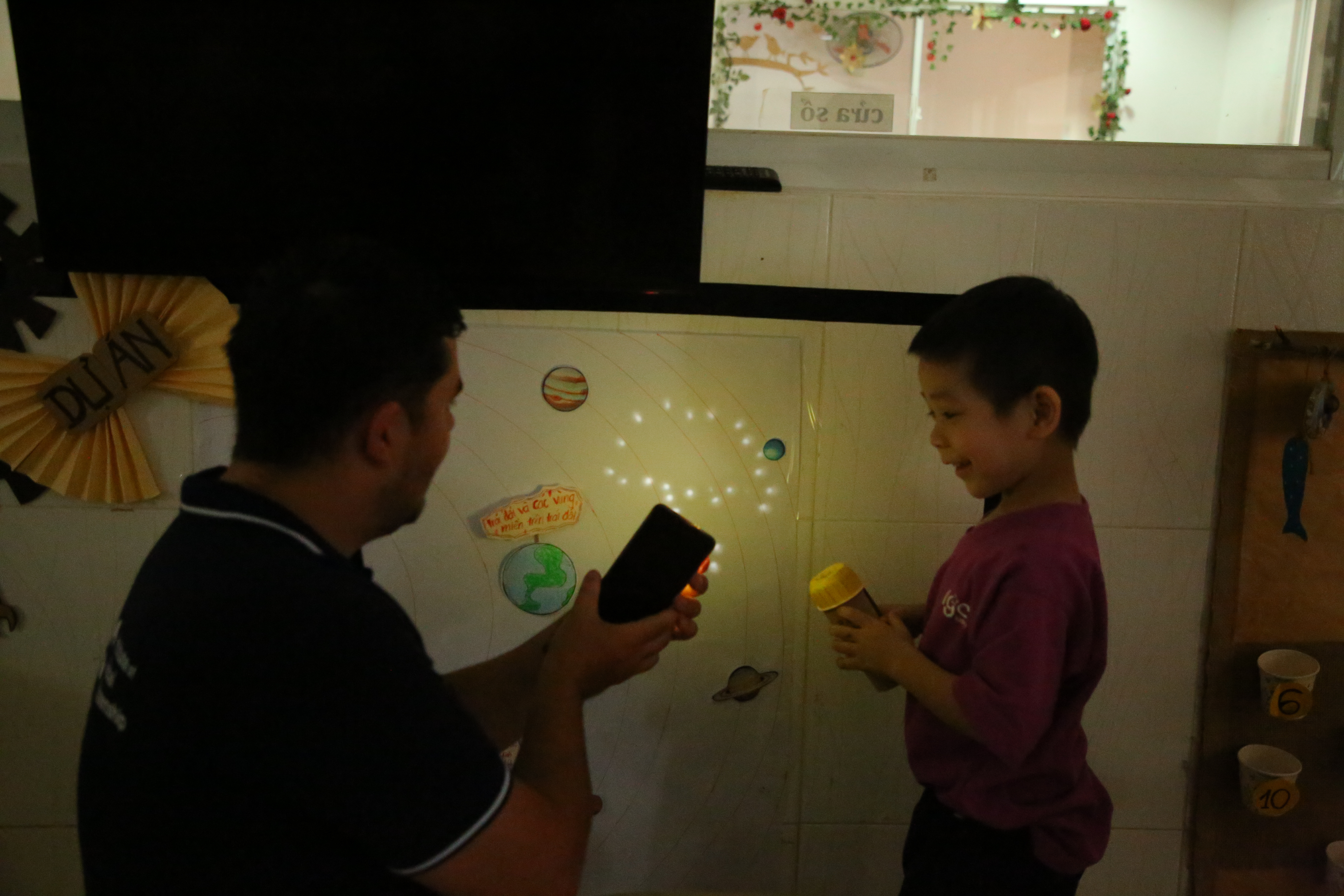 Constellation flashlight