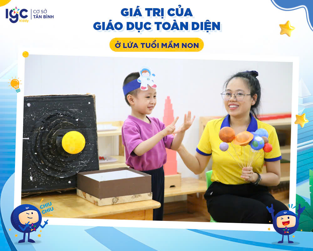 Giá trị của giáo dục toàn diện ở lứa tuổi mầm non