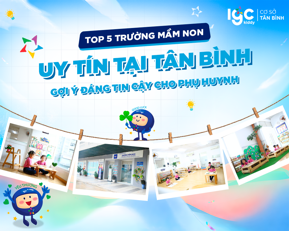 Trường mầm non uy tín tại Tân Bình
