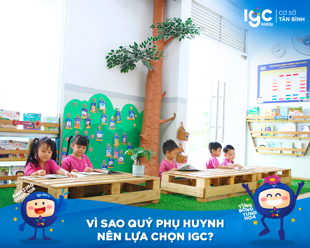 Vì sao quý phụ huynh nên lựa chọn IGC?