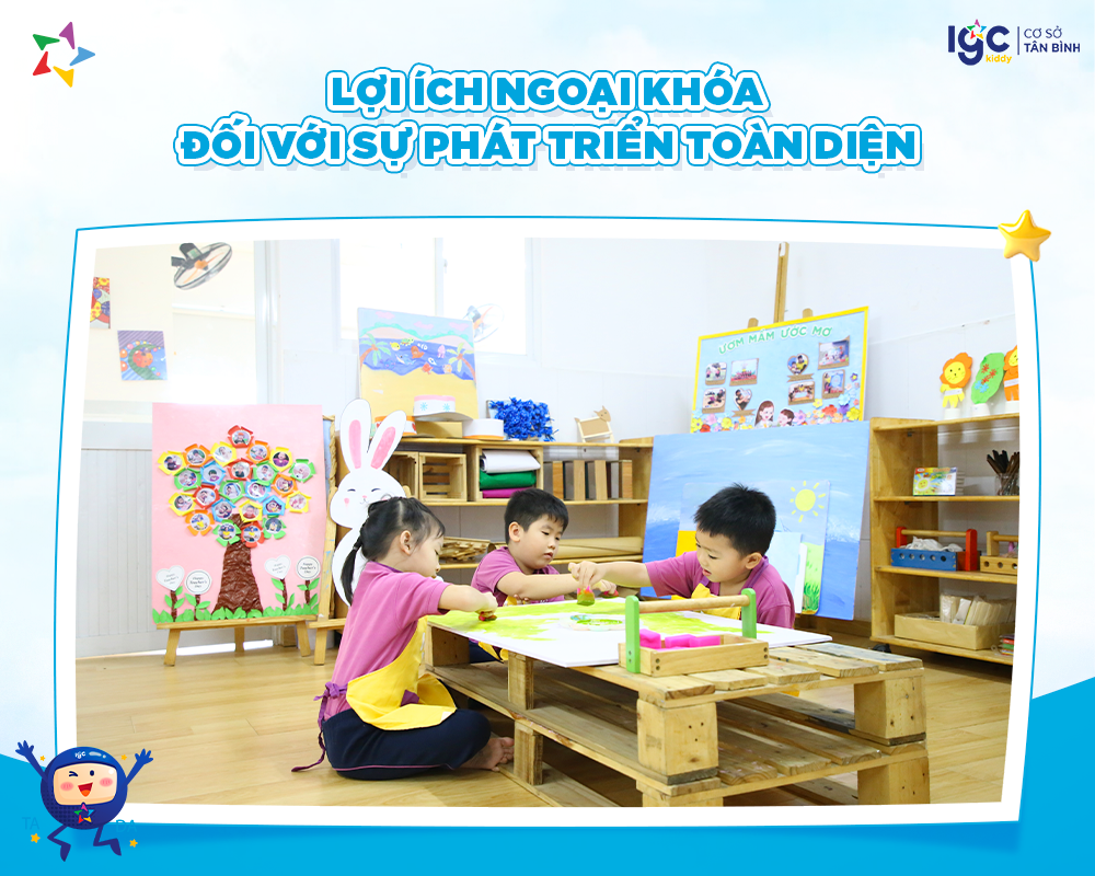 Lợi ích của hoạt động ngoại khóa đối với sự phát triển của trẻ